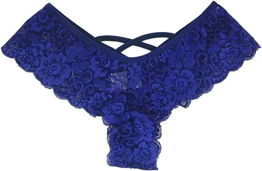 Elevé Luxe 4-Pack Lace Cheeky Thong Set